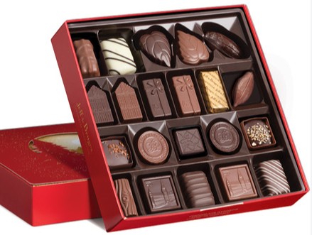 CHOCOLATS NOEL JEFF DE BRUGES